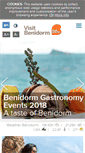 Mobile Screenshot of en.visitbenidorm.es