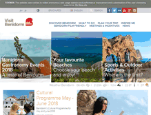 Tablet Screenshot of en.visitbenidorm.es